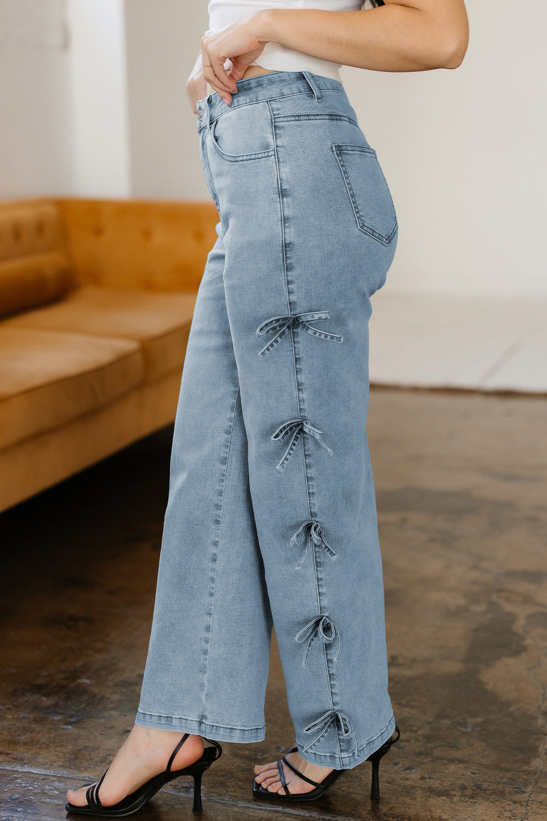 Maryam Straight Leg Loose Jeans