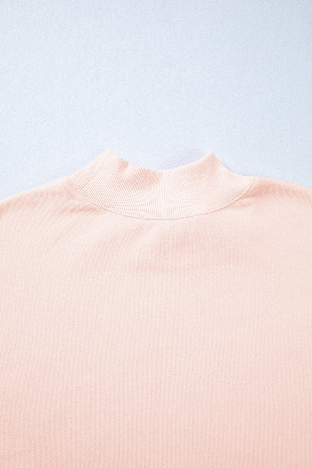 Blessed Embroidered Mock Sweatshirt