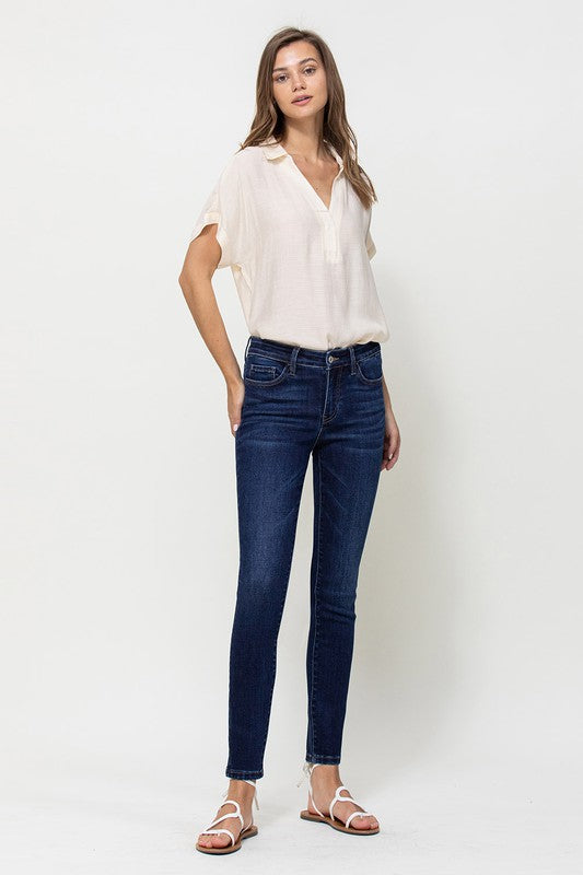 Christina High Rise Skinny Jeans