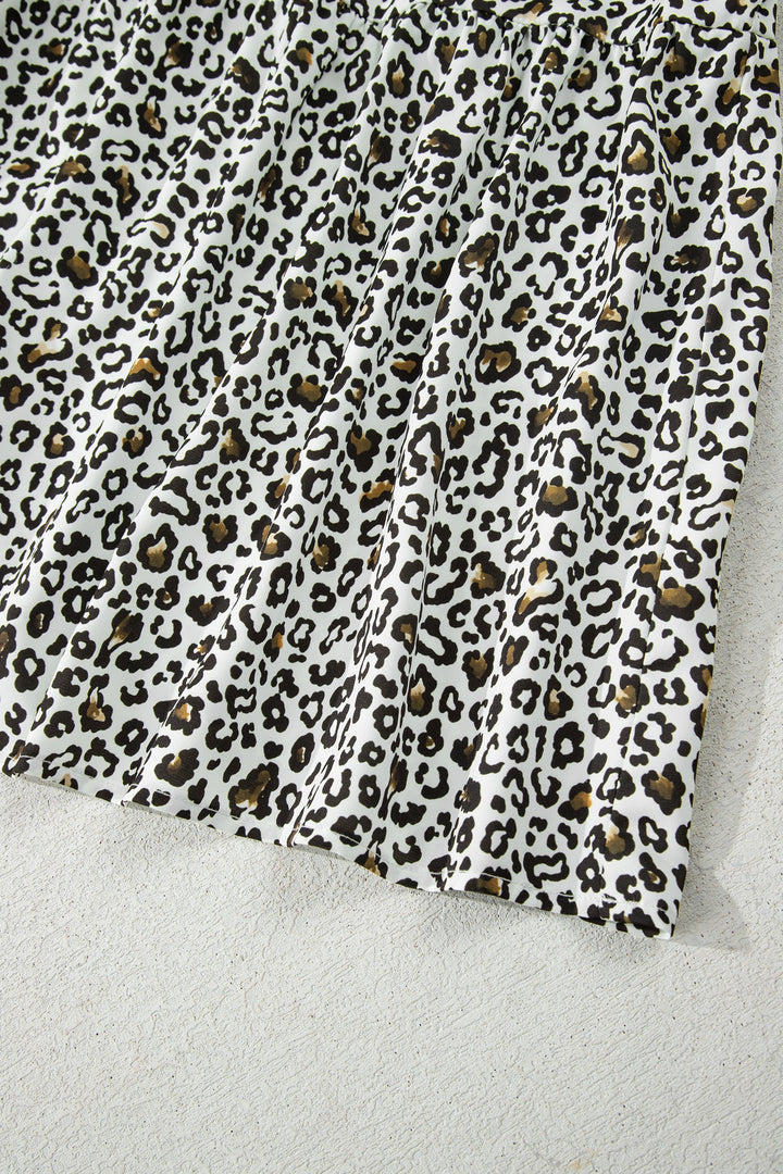 Elsa Puff Sleeve Print PLUS Blouse