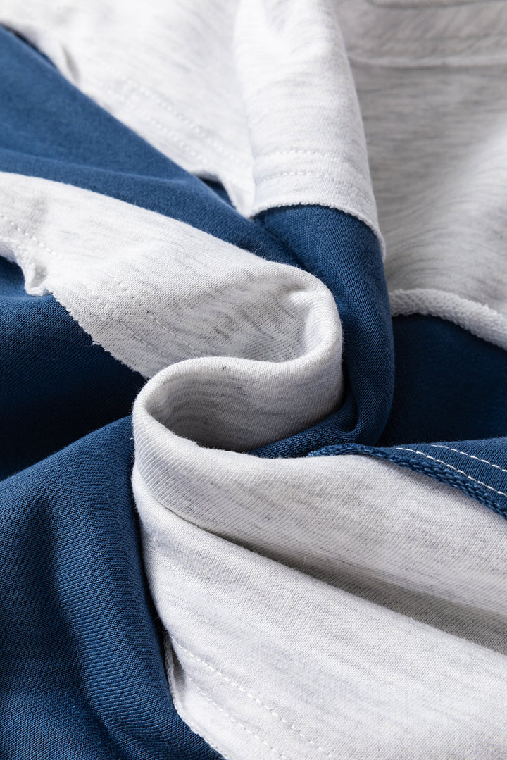 Melissa Sleeve Raw Seamed Sweatshirt