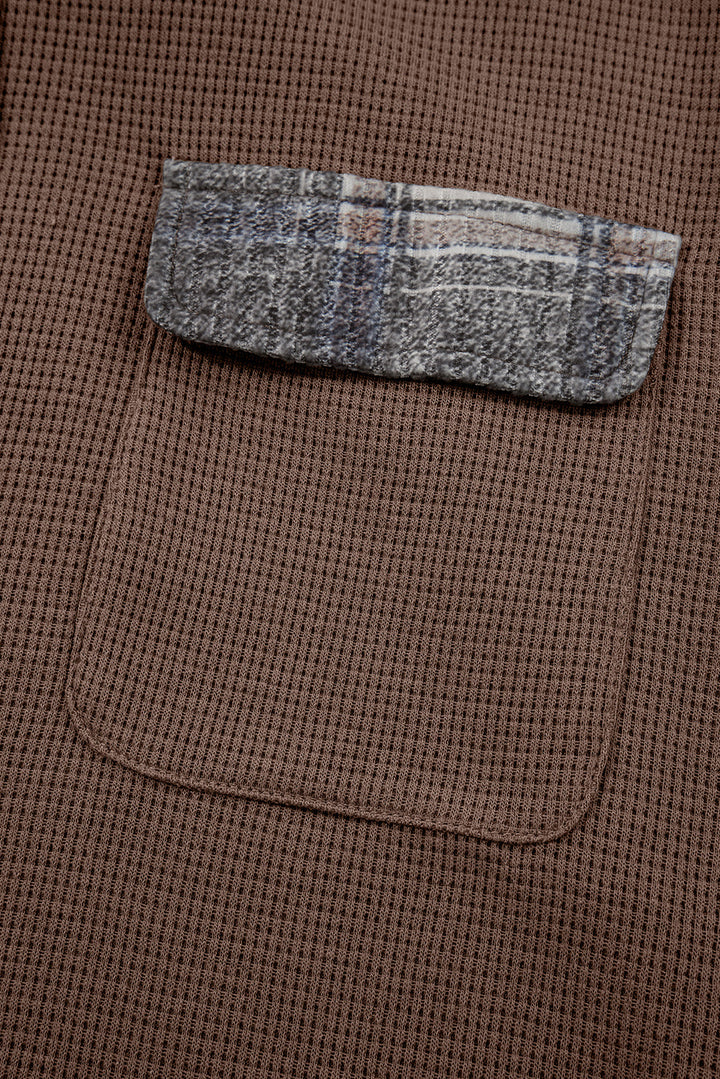 Marceline Down Drawstring Hooded Shacket