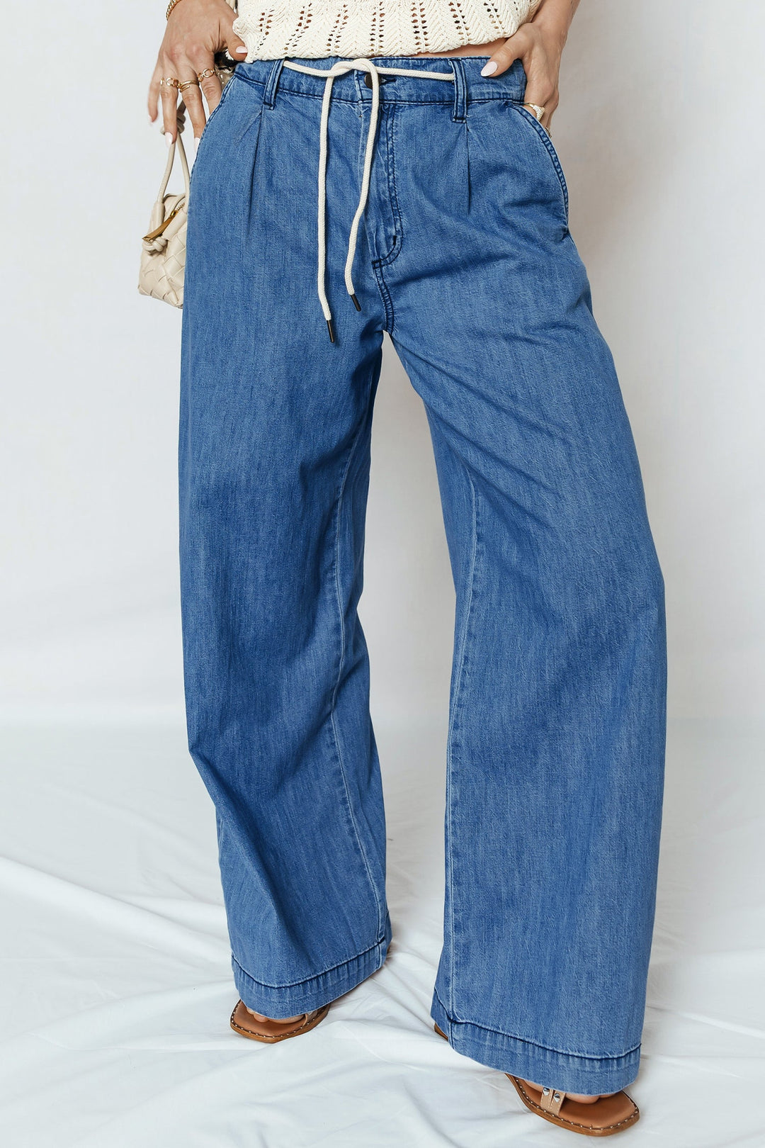 Oakleigh On Wide Leg Jeans