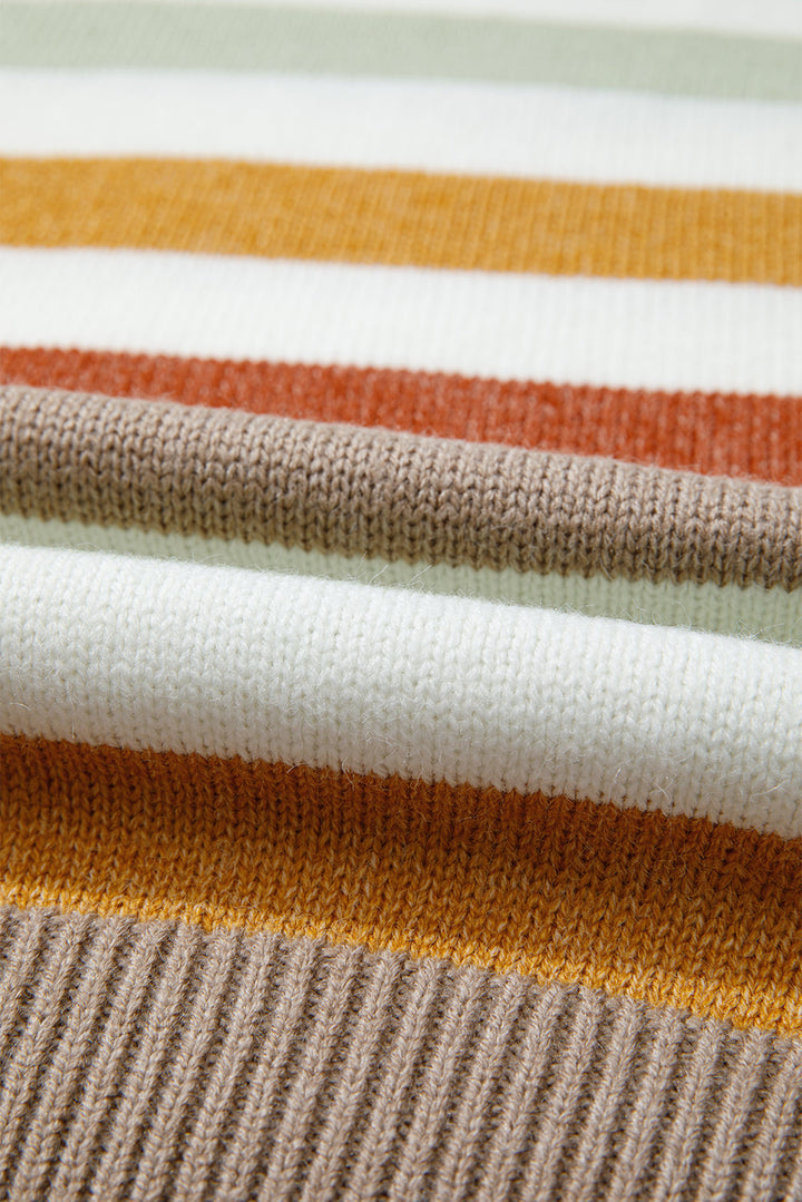 Wrenleigh Colorblock Drop Shoulder PLUS Sweater