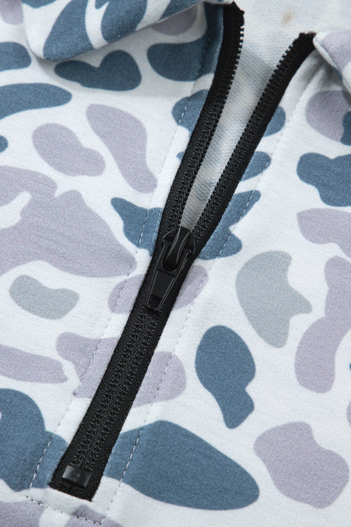 Reyna Polo Collar Lounge Set