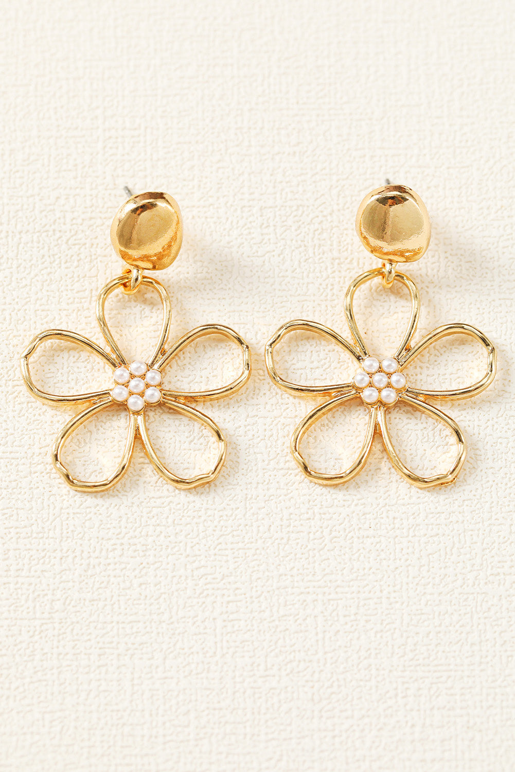 Kendall Pearl Decor Stud Earrings