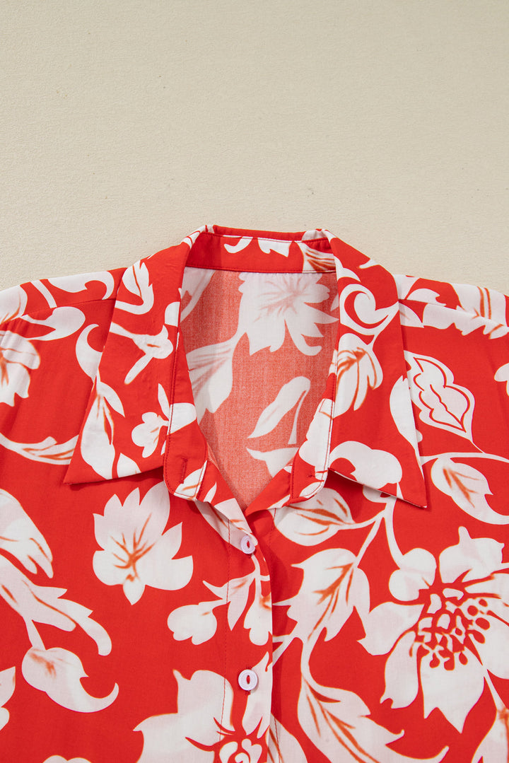 Shelby Print Loose Up PLUS Shirt