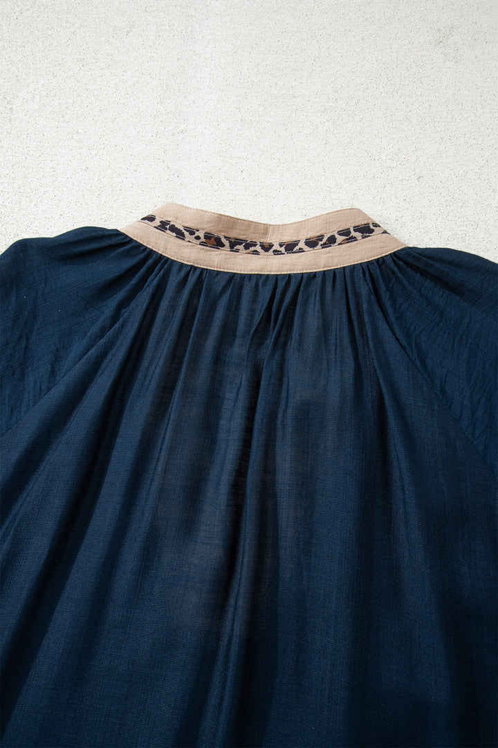 Katelyn Long Flounce Sleeve PLUS Blouse