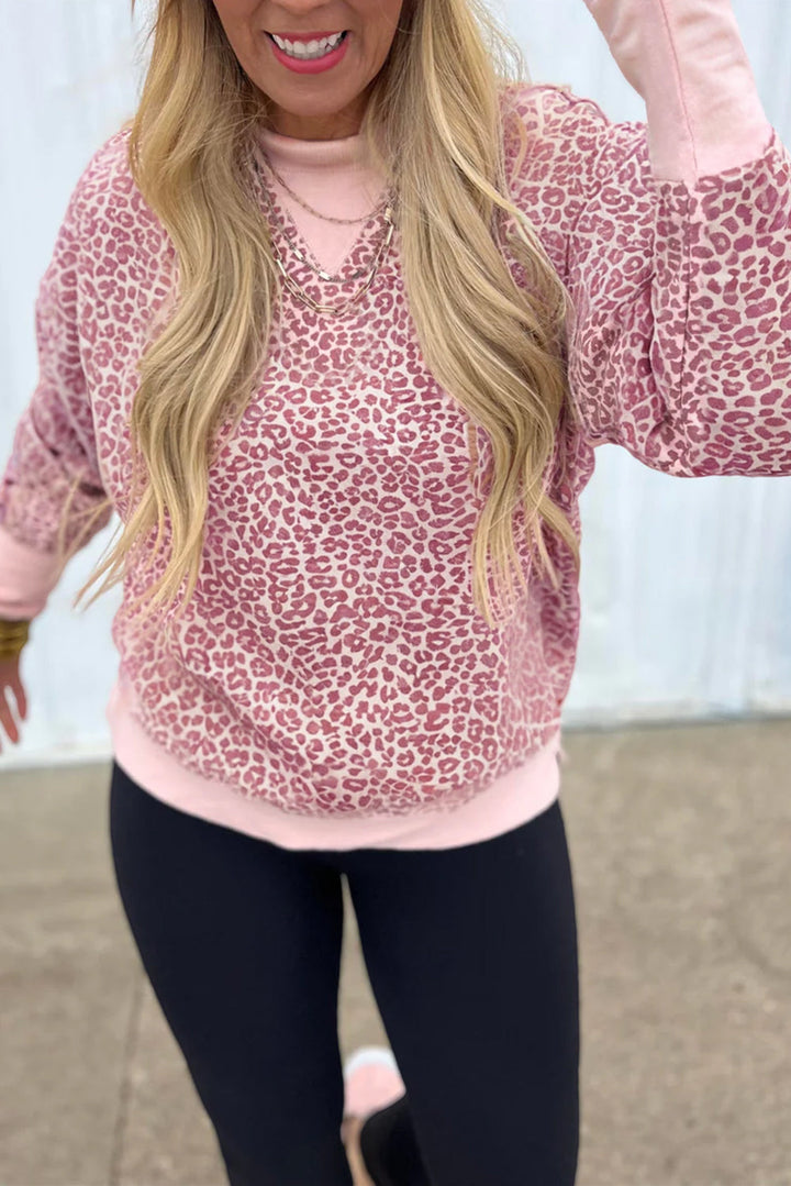 Briar Print Patchwork Sweatshirt