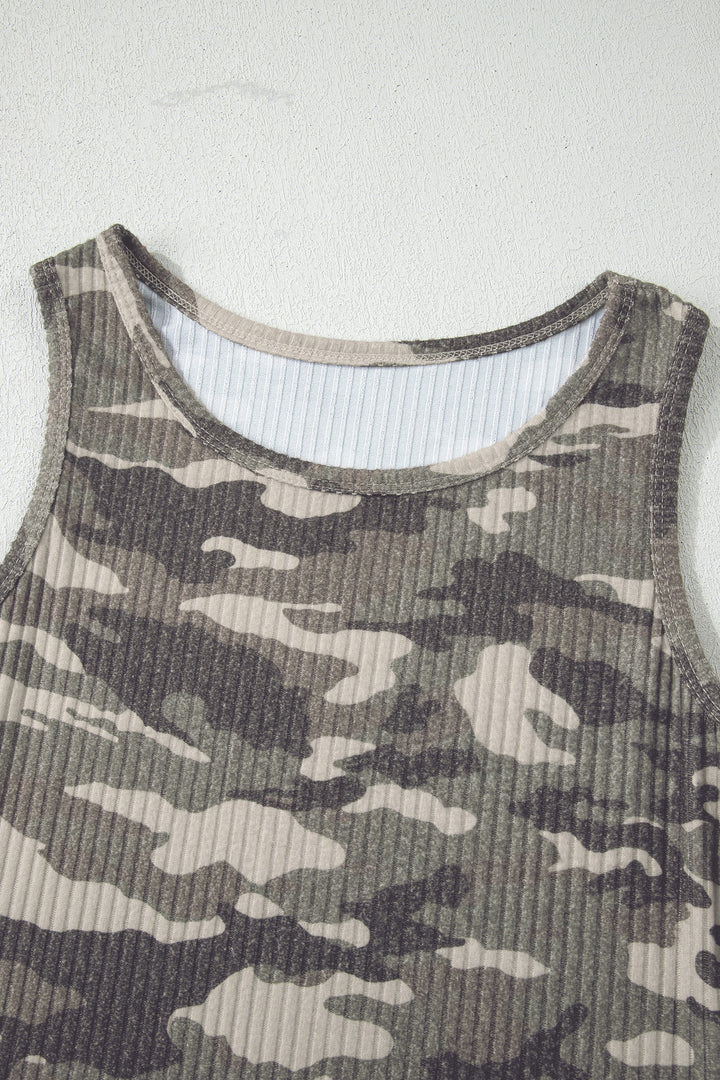 Wrenley Ribbed Knit Tank Top