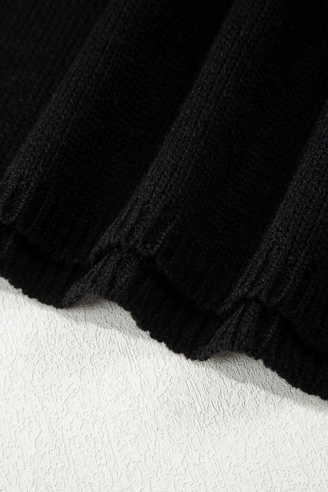Faye Backless Bubble Sleeve Sweater