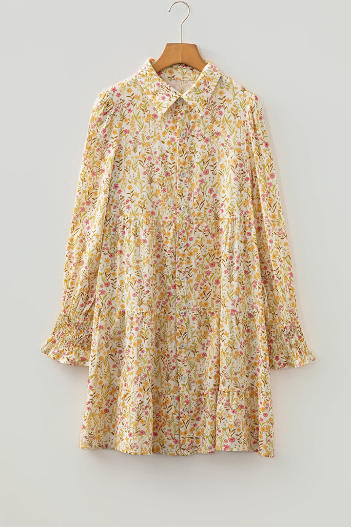 Kaiya Loose Shirt Dress Long Sleeve