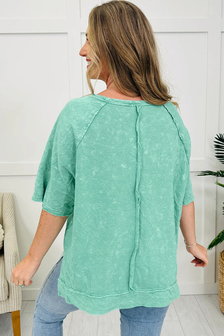 Julie Mineral Wash T Shirt