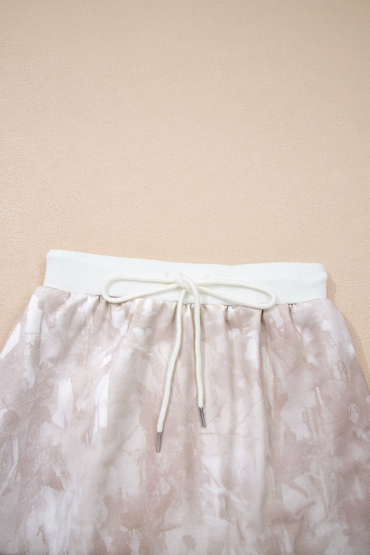 Romina Drawstring Mini Skort Set