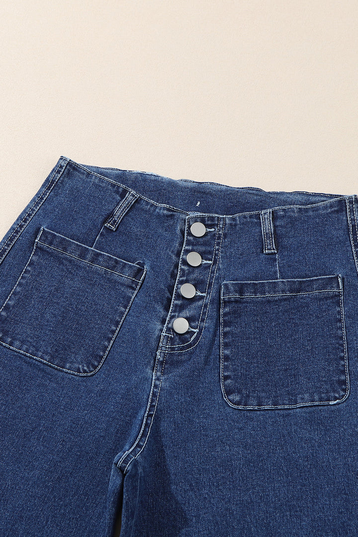 Mckinley Wide Leg Cropped Jeans