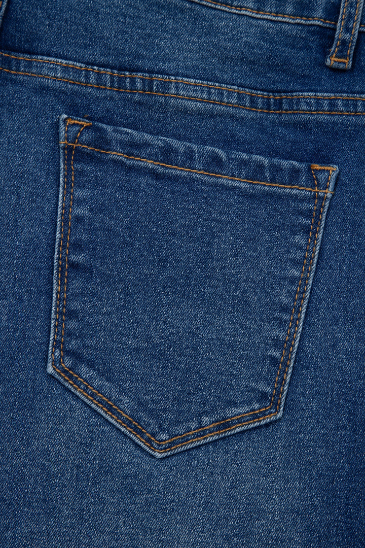Yusra Seam Detail Shift Jeans