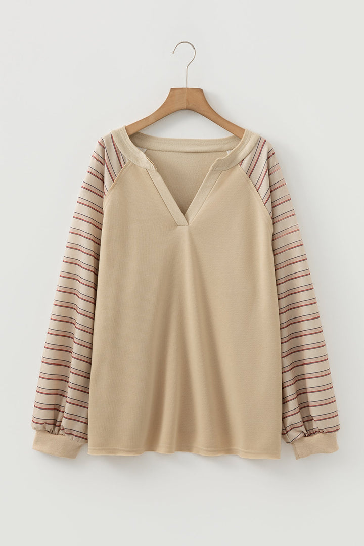 Iris Notched Raw Edge PLUS Jumper
