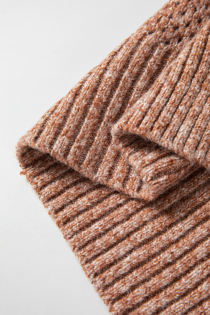 Luciana Eyelet Drop Shoulder Sweater
