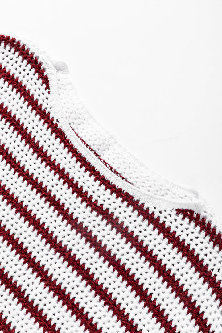 Aadhya Knit Hem Baggy Sweater