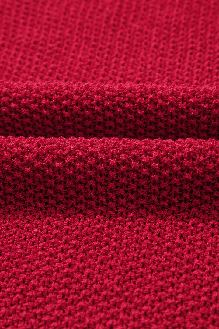 Demi Block Knit Loose Sweater