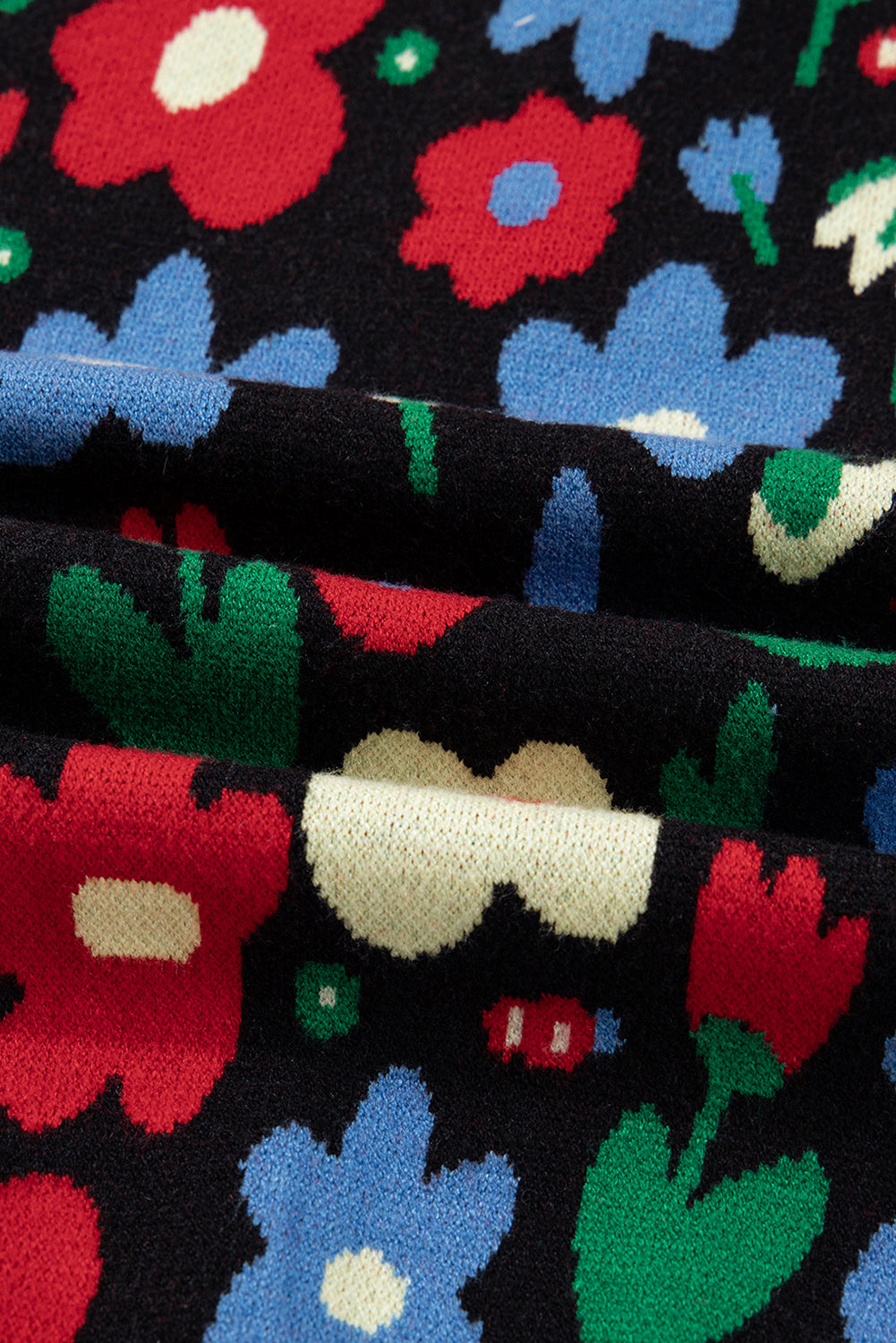 Zariah Print Short Cardigan Sweater