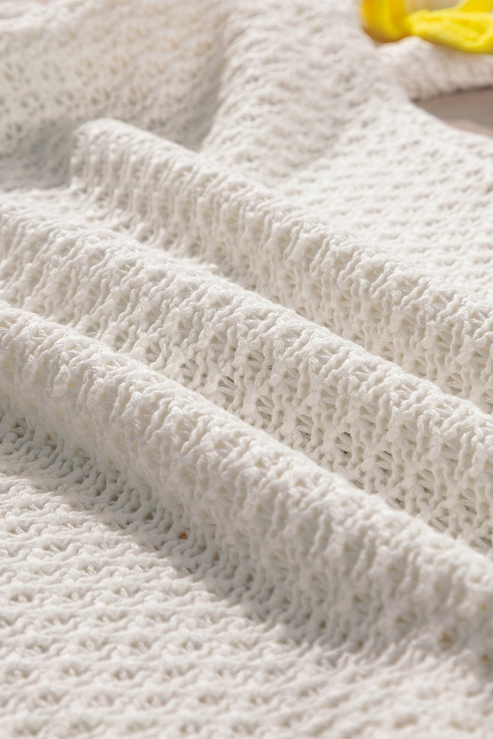 Jasmine Mock Short Sleeve Sweater