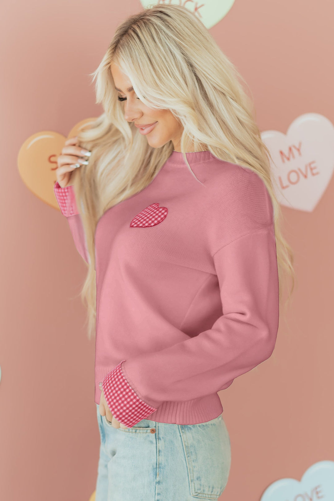 Goldie Cuffed Drop Shoulder Sweater