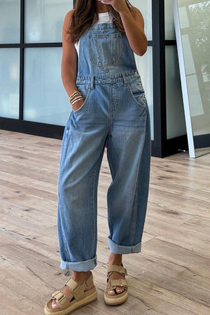 Brooklyn adjustable Buckle Barrel Overalls
