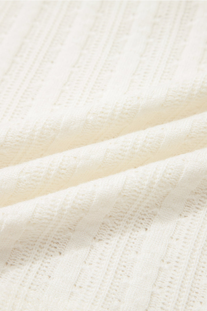 Frankie Raw Seam Henley Tee