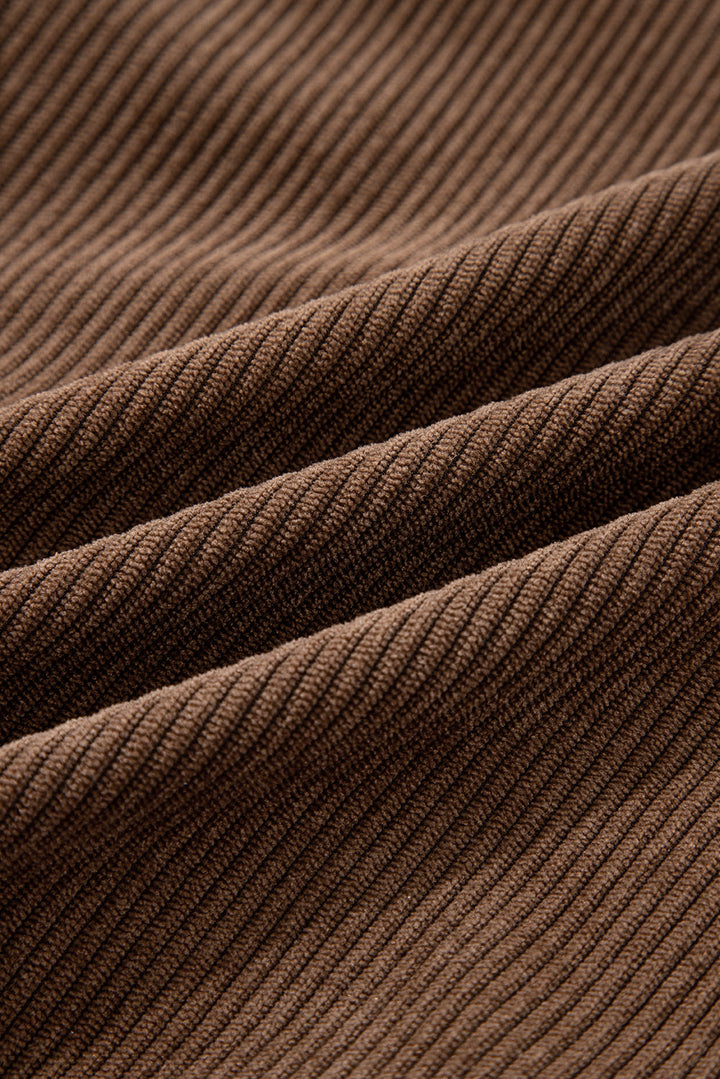 Catherine Lapel Collar Corduroy Jacket