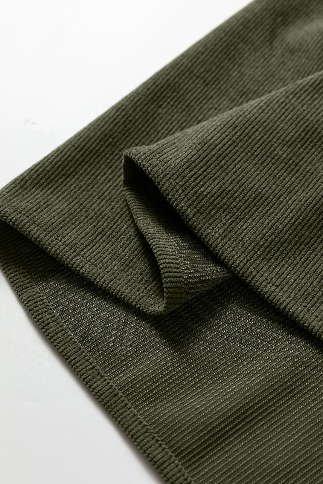 Michelle Pleated Corduroy Mini Dress
