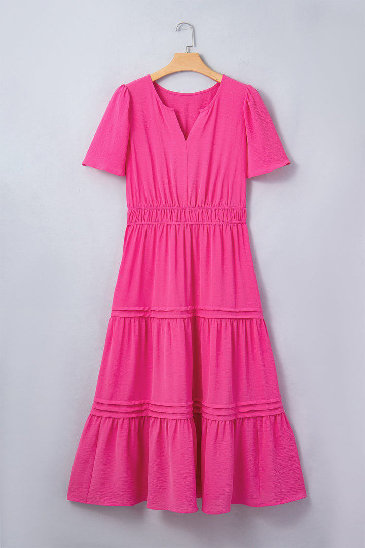 Saige Flare Tiered Maxi PLUS Dress