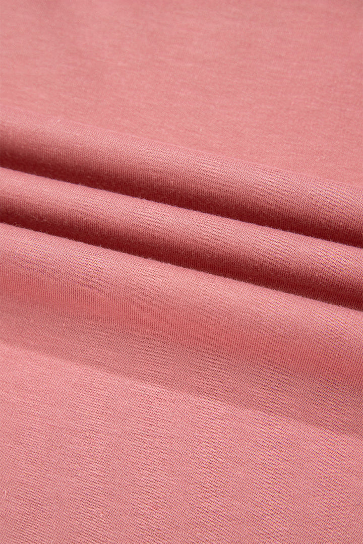 Evelynn Blossom 2pcs Cropped Tee Set