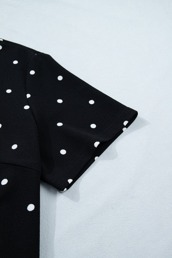 Margaret Dotted Casual PLUS Top