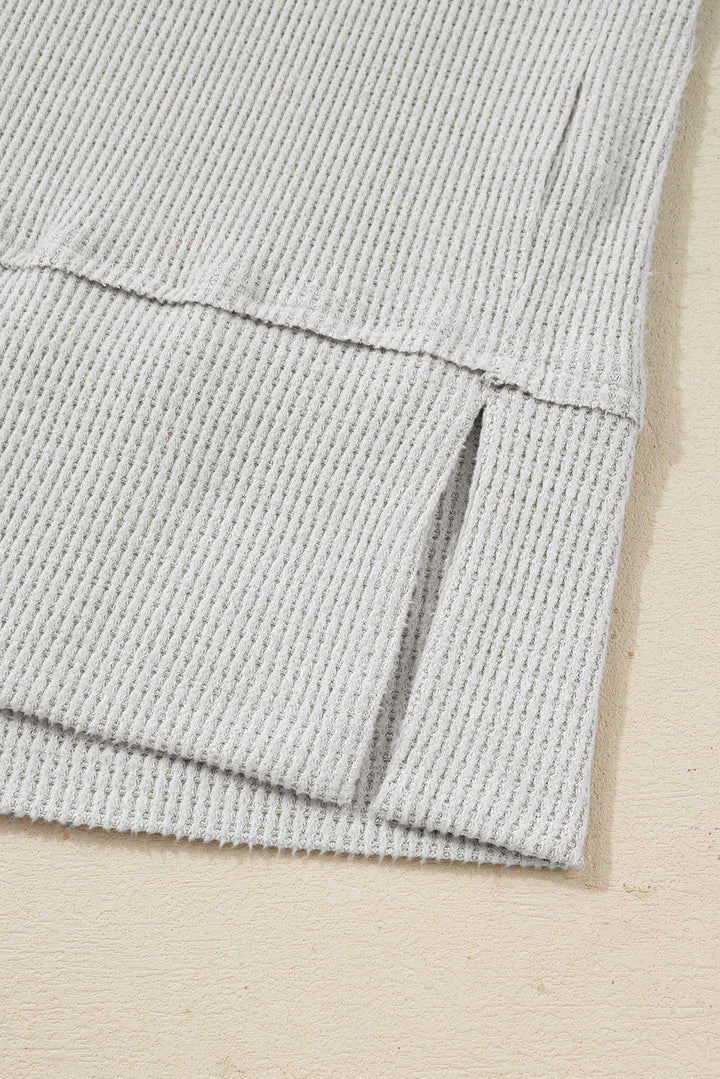 Amber Drawstring Cowl Oversize Top