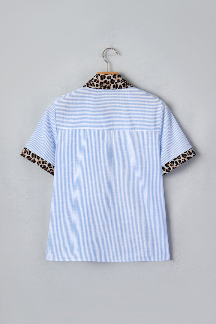 Nadia Collar Short Sleeve Shirt