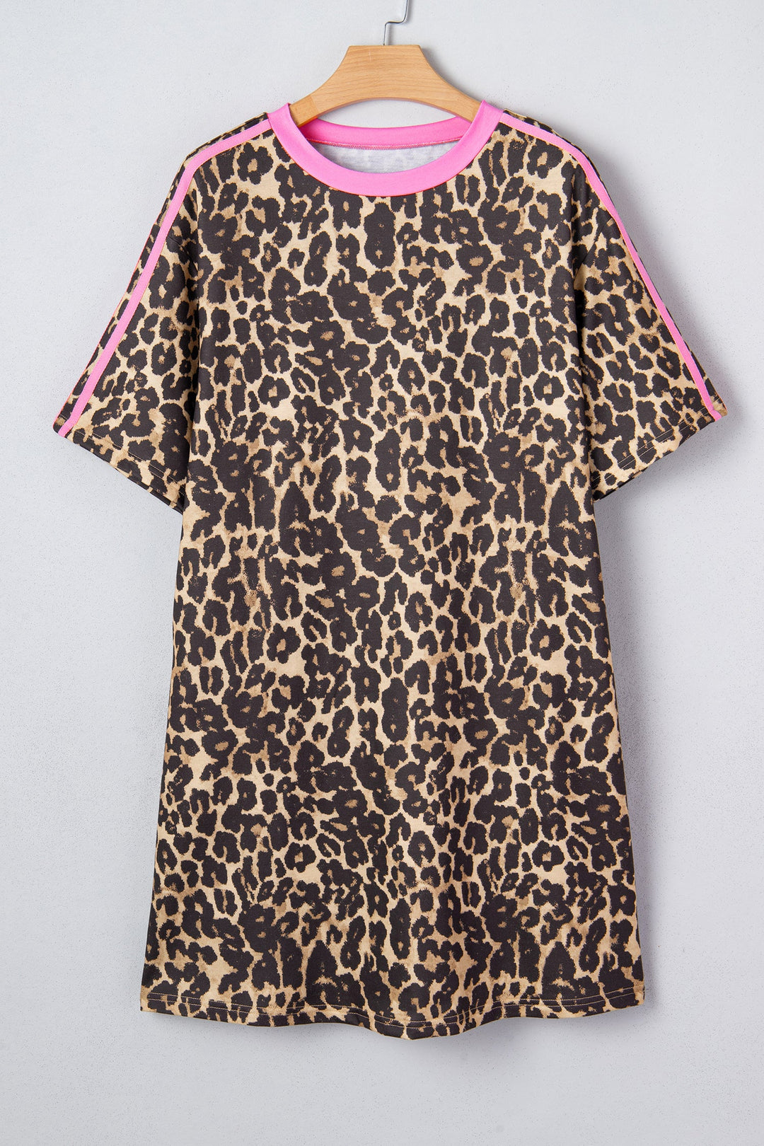 Kaiya Detail Loose T Shirt Dress