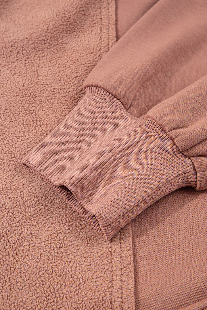 Mabel Half Zipper Baggy Sweatshirt