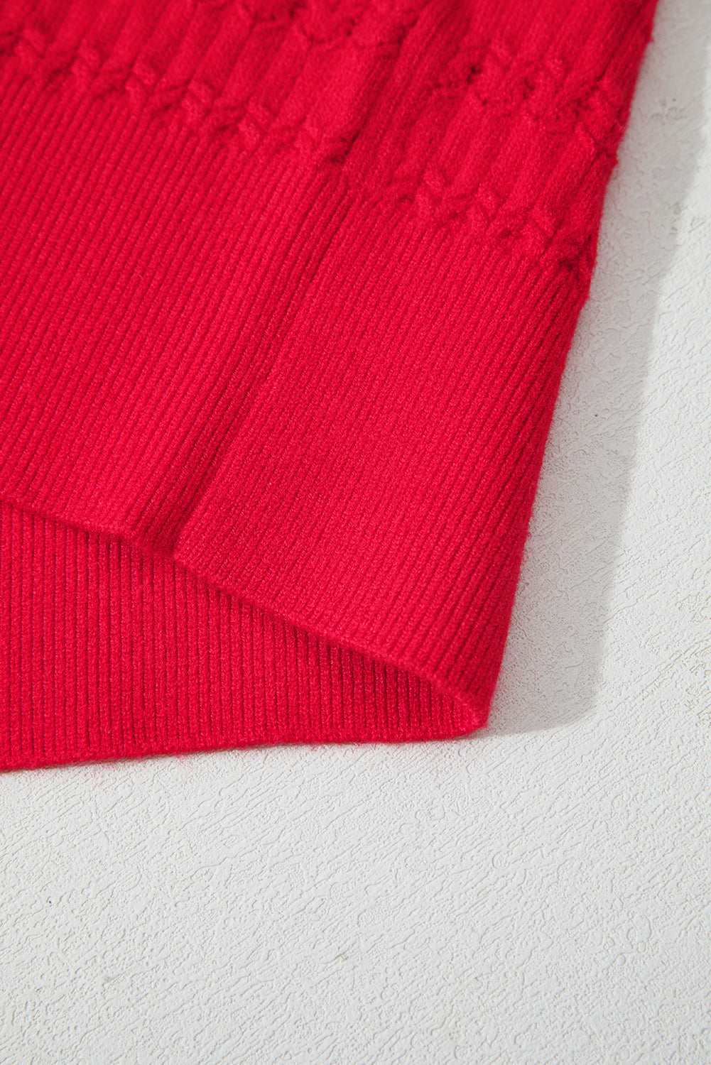 Nellie Knit Ribbed Cuffs Sweater