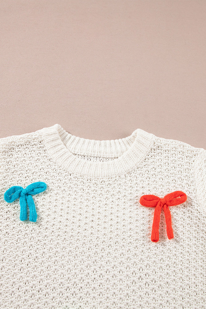Jasmine Mock Short Sleeve Sweater