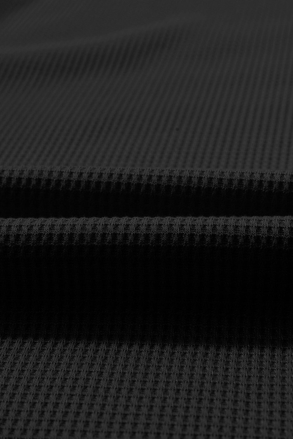 Nina Waffle Knit Long Sleeve Top