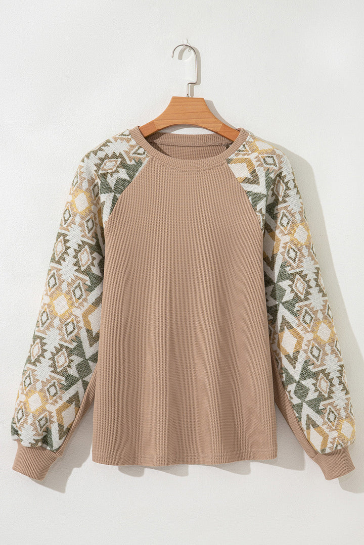 Bella Raglan Sleeve Knit Top