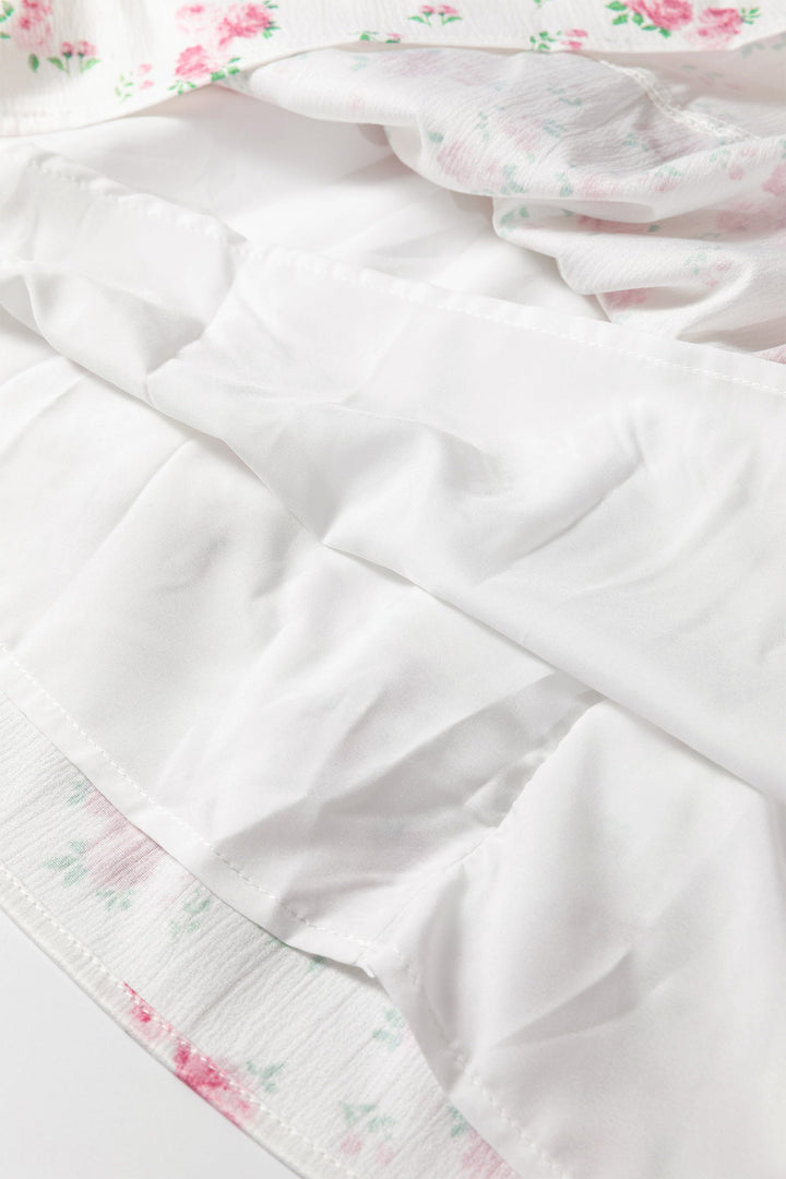 Lottie Detail Flared Mini Dress