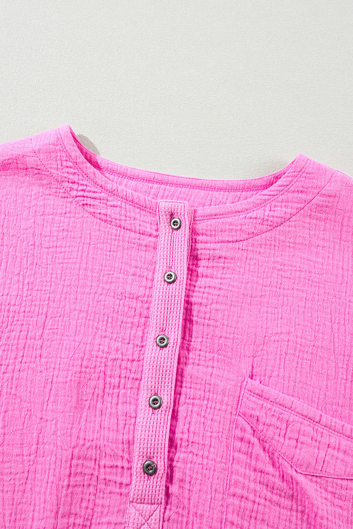 Mavis Chest Drop Sleeve PLUS Top