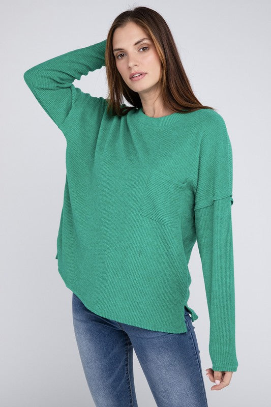 Meely Melange Hacci Sweater