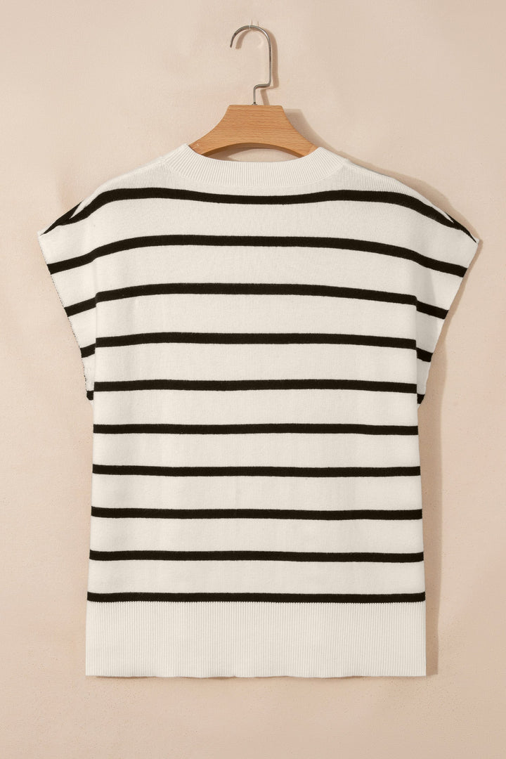 Alayna Crewneck Short Sleeve Sweater