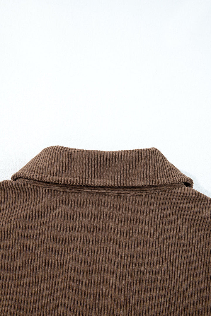 Catherine Lapel Collar Corduroy Jacket