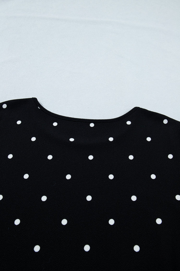 Margaret Dotted Casual PLUS Top
