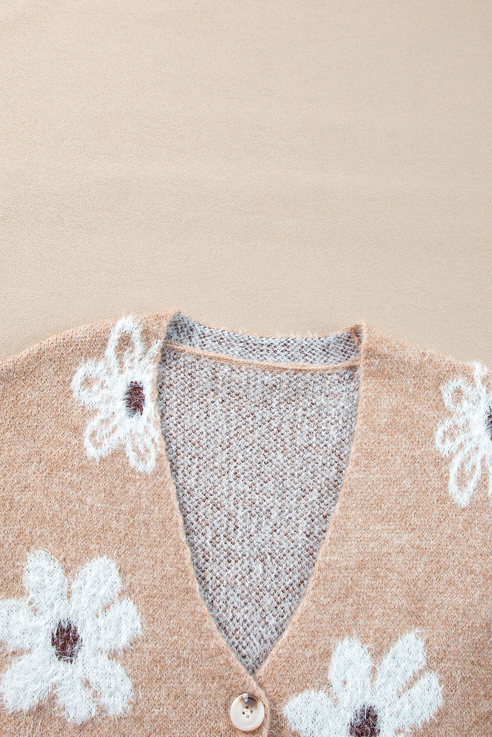 Keily Print Knitted Up Cardigan