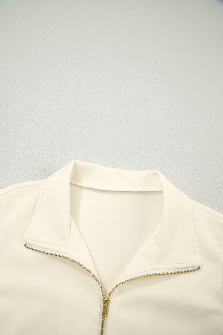 Juniper Ruffled Short Sleeve Blouse